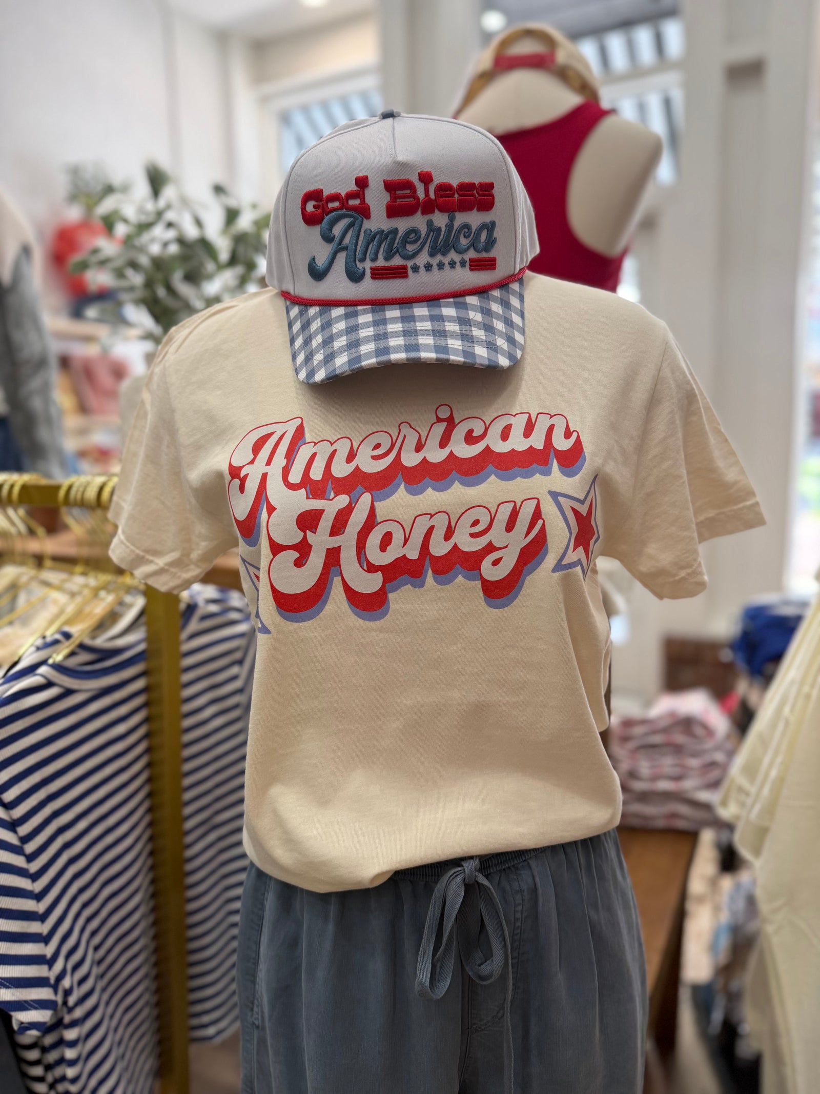 American Honey Comfort Colors Tee