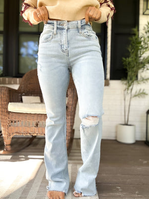 Spellbindingly Light Wash Bootcut Jeans