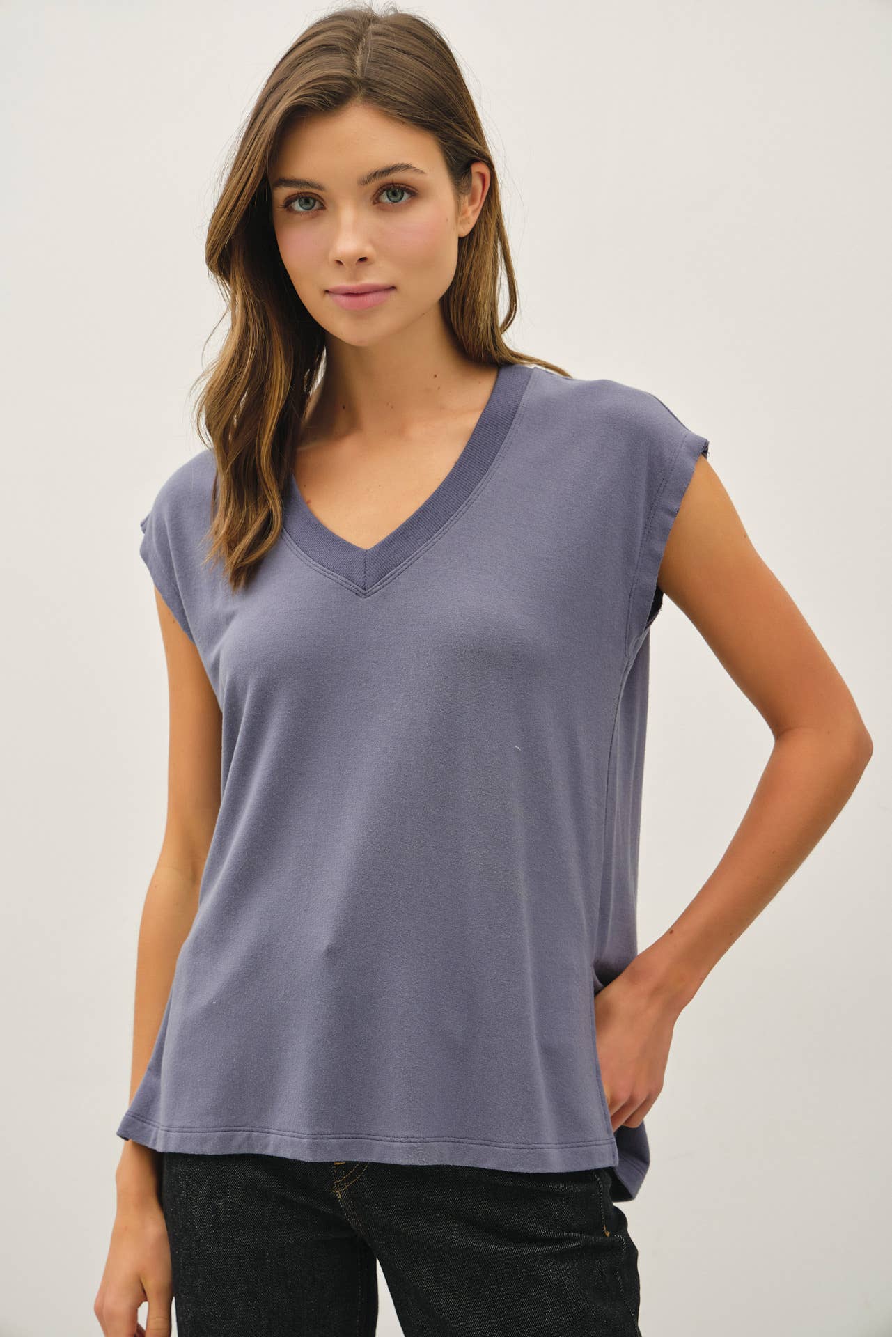 Quinn Dolman Sleeve Top - Sand