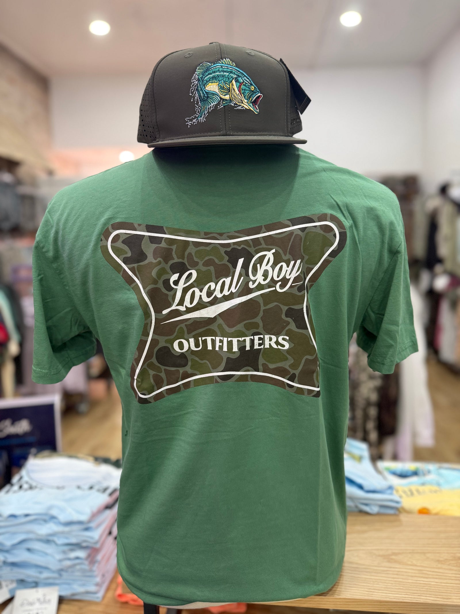 Local Boy High Badge OD SS Tee