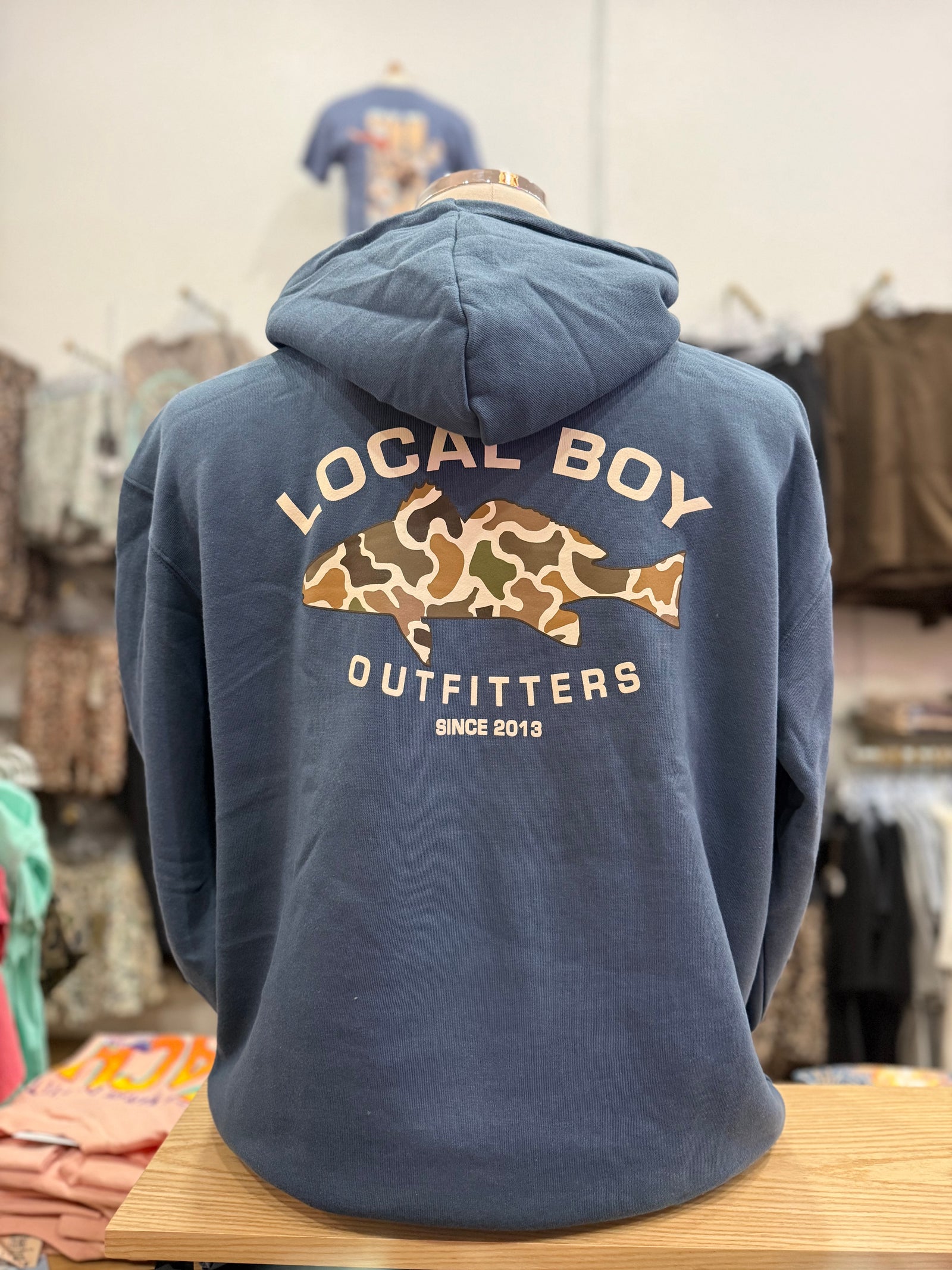 Local Boy Vintage Redfish Hoodie