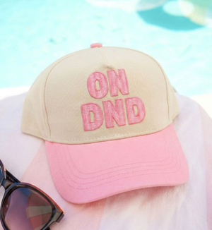 ON DND - Pink Vintage Trucker Hat
