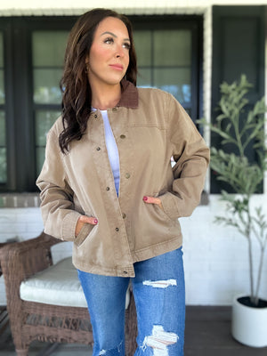 Cheyenne Corduroy Barn Jacket