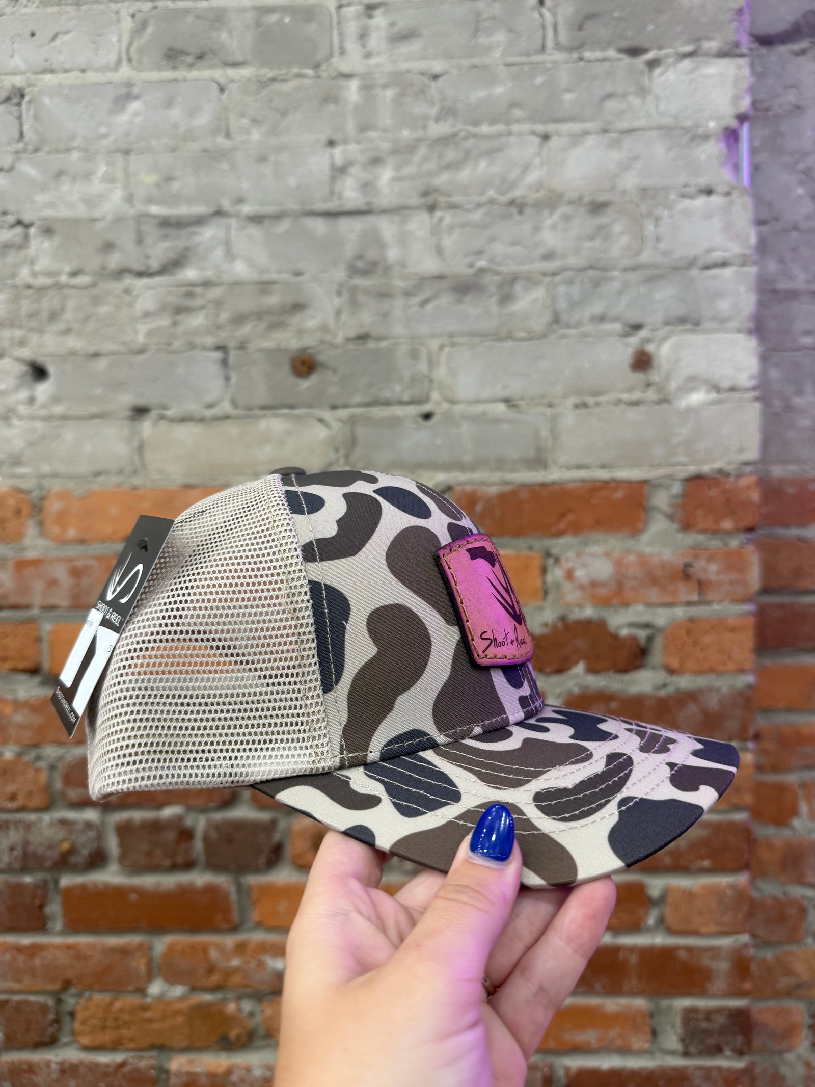 Shoot & Reel Slough/Balsa FL Antler Patch Hat