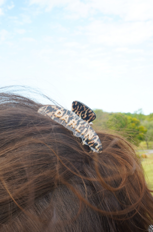 Leopard Darlin Hair Clip