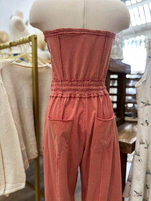 Caitlyn Strapless Jumpsuit