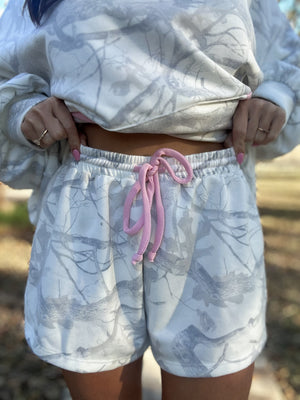 Rowan Snow Camo Shorts