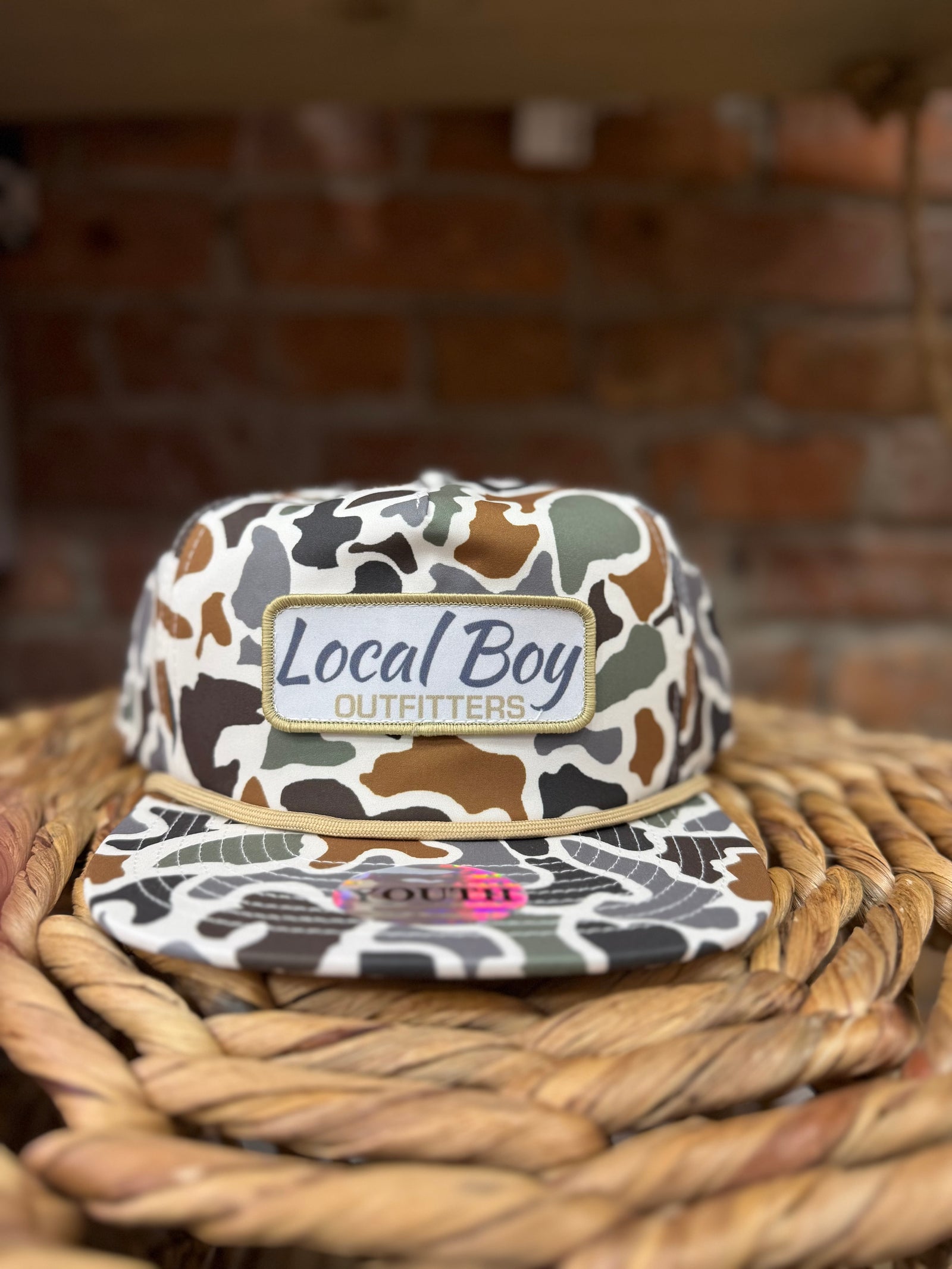 Local Boy Youth Local Insignia Rope Hat