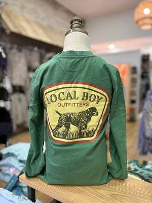 Youth Local Boy GSP Badge Long Sleeve Tee