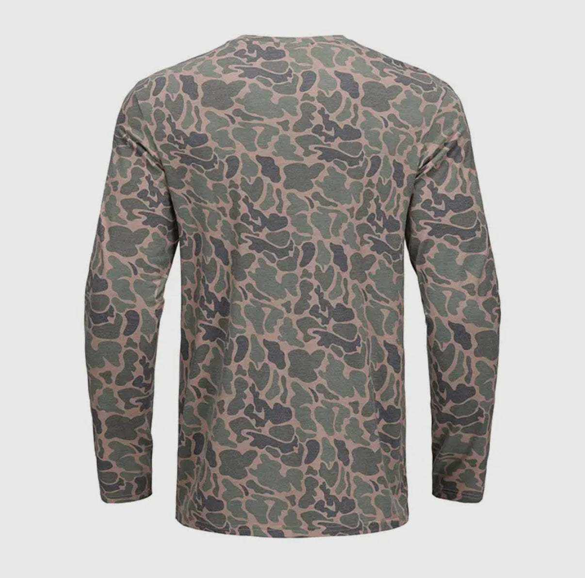Honey Hole Performance Long Sleeve - Duck Camo