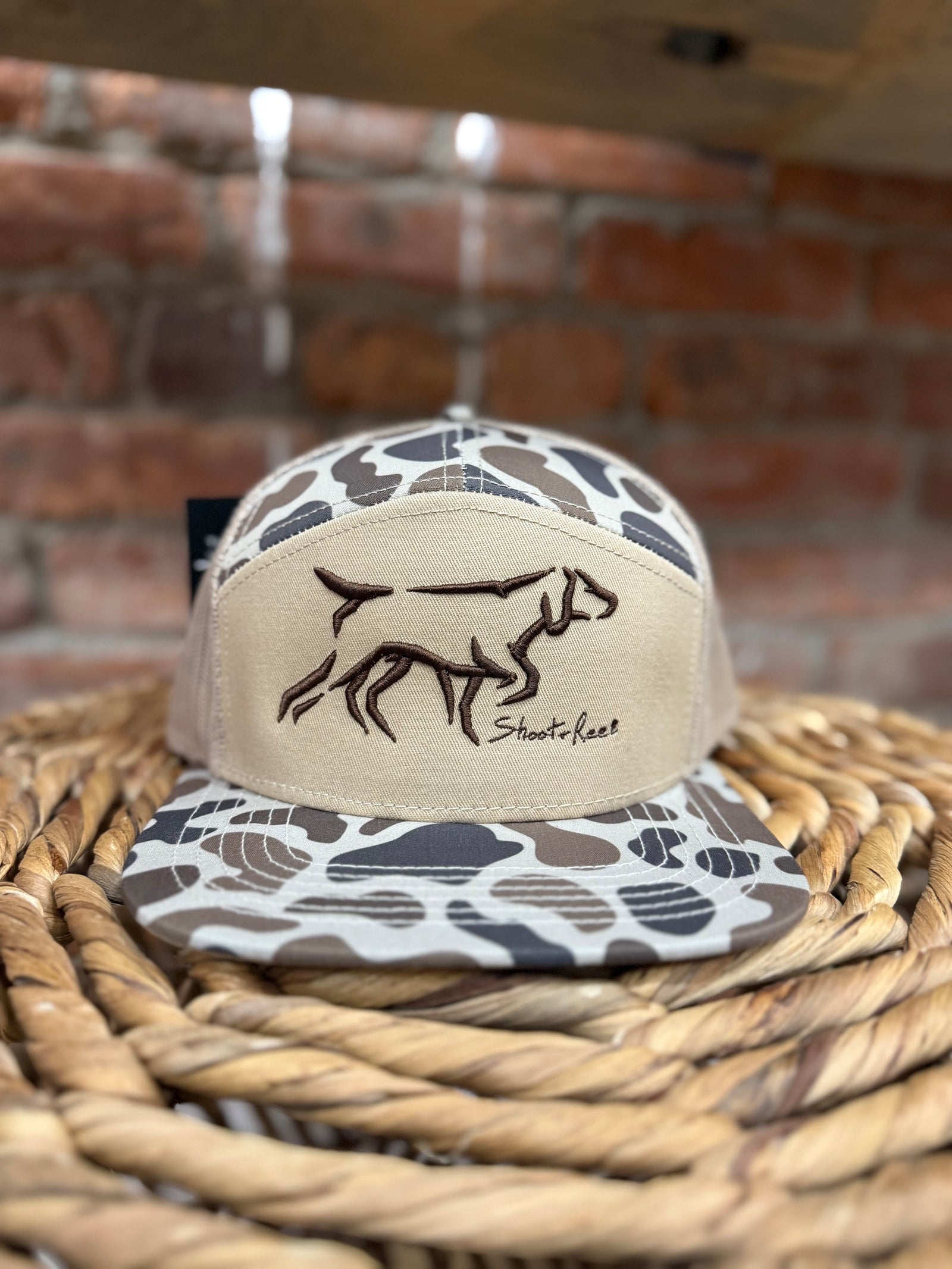 Shoot & Reel Slough Balsa Dog Outline Hat
