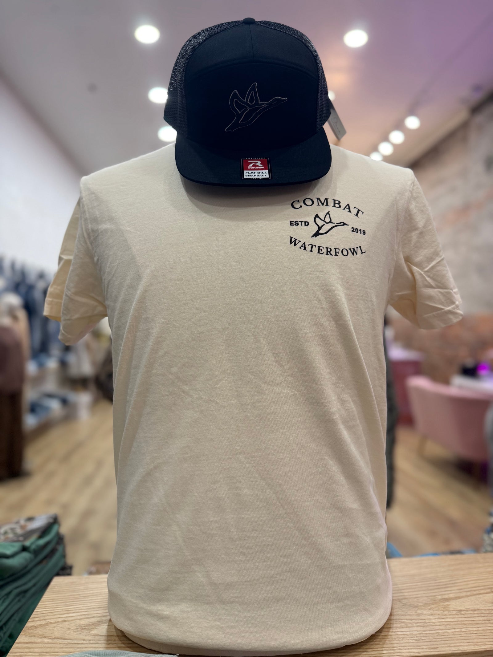 Combat Waterfowl Brushline Mallard Tee