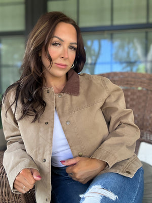 Cheyenne Corduroy Barn Jacket