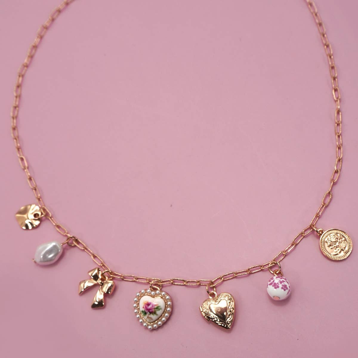 Vintage Feels Charm Necklace