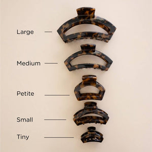 Open Tortoise | Petite | Hair Clip