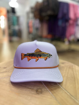 Local Boy Rainbow Perf Rope Hat