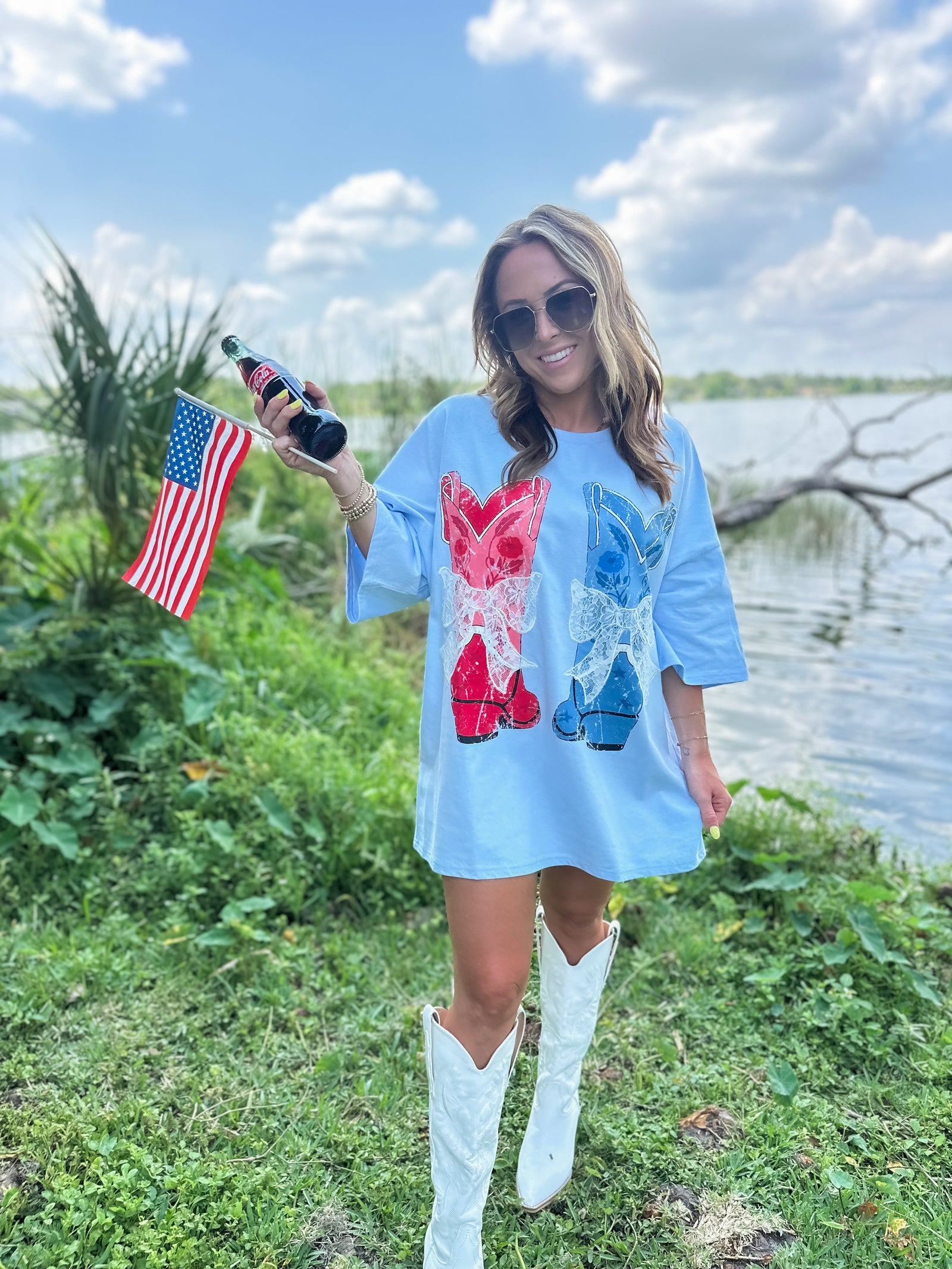 American Sweetheart Oversized Top