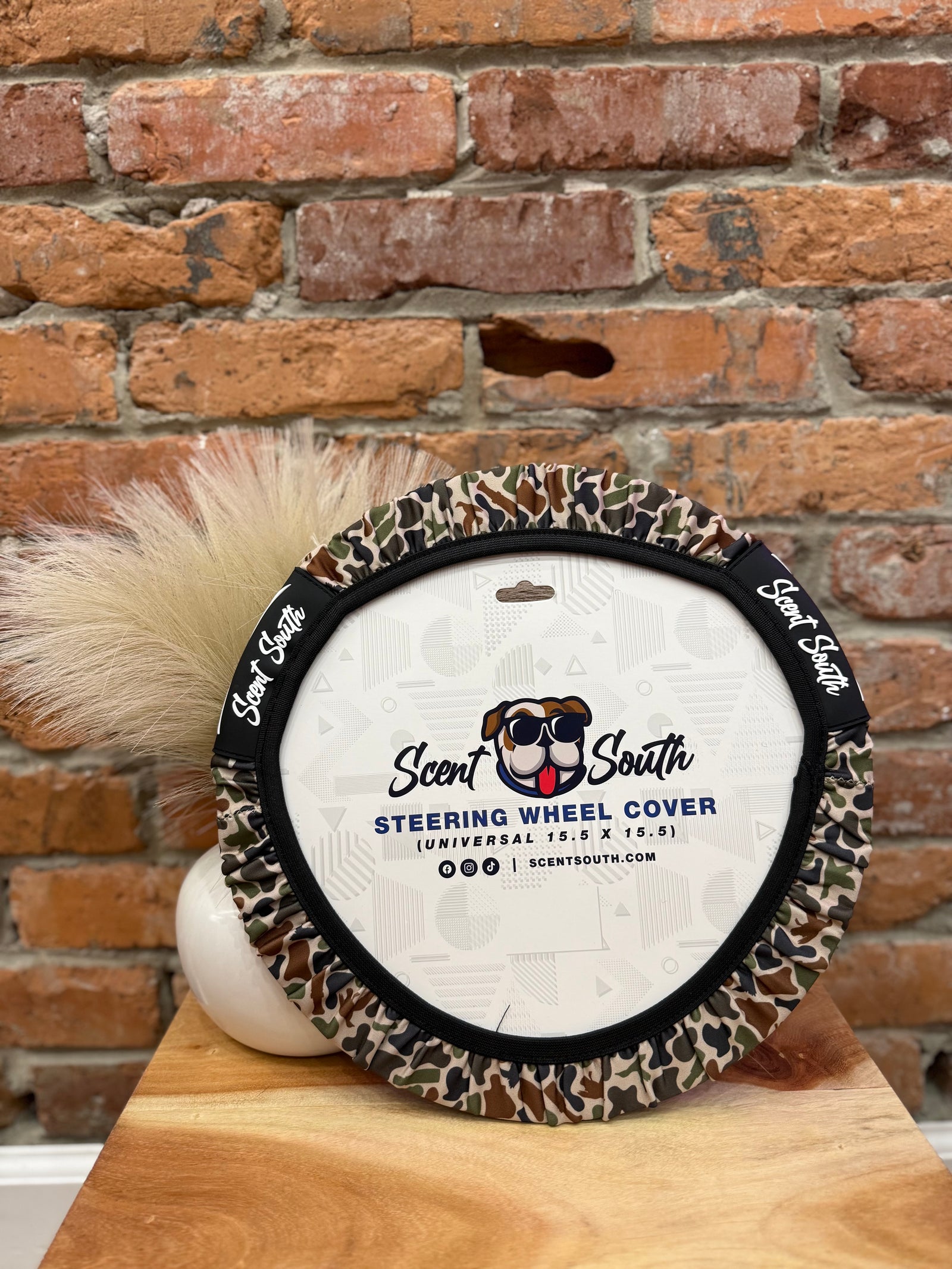 Steering Wheel Cover -Duck Camo