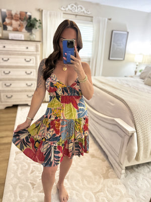 Lorelei Open Back Tiered Dress