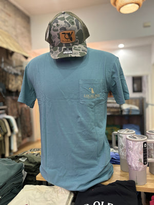 Local Boy Dog & Moon Camo Sailfish Tee