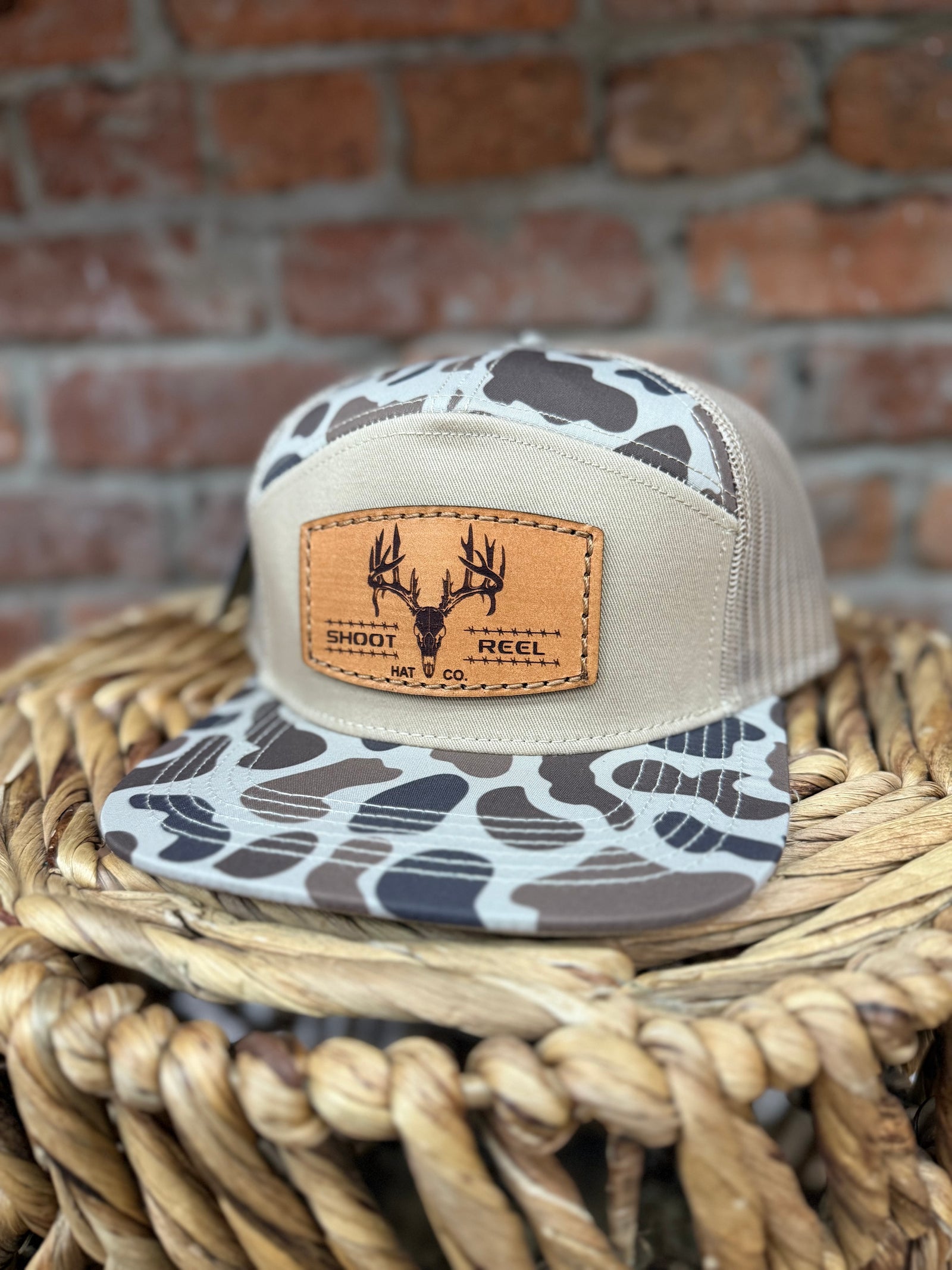 Shoot & Reel Slough/Balsa Deer Skull Patch