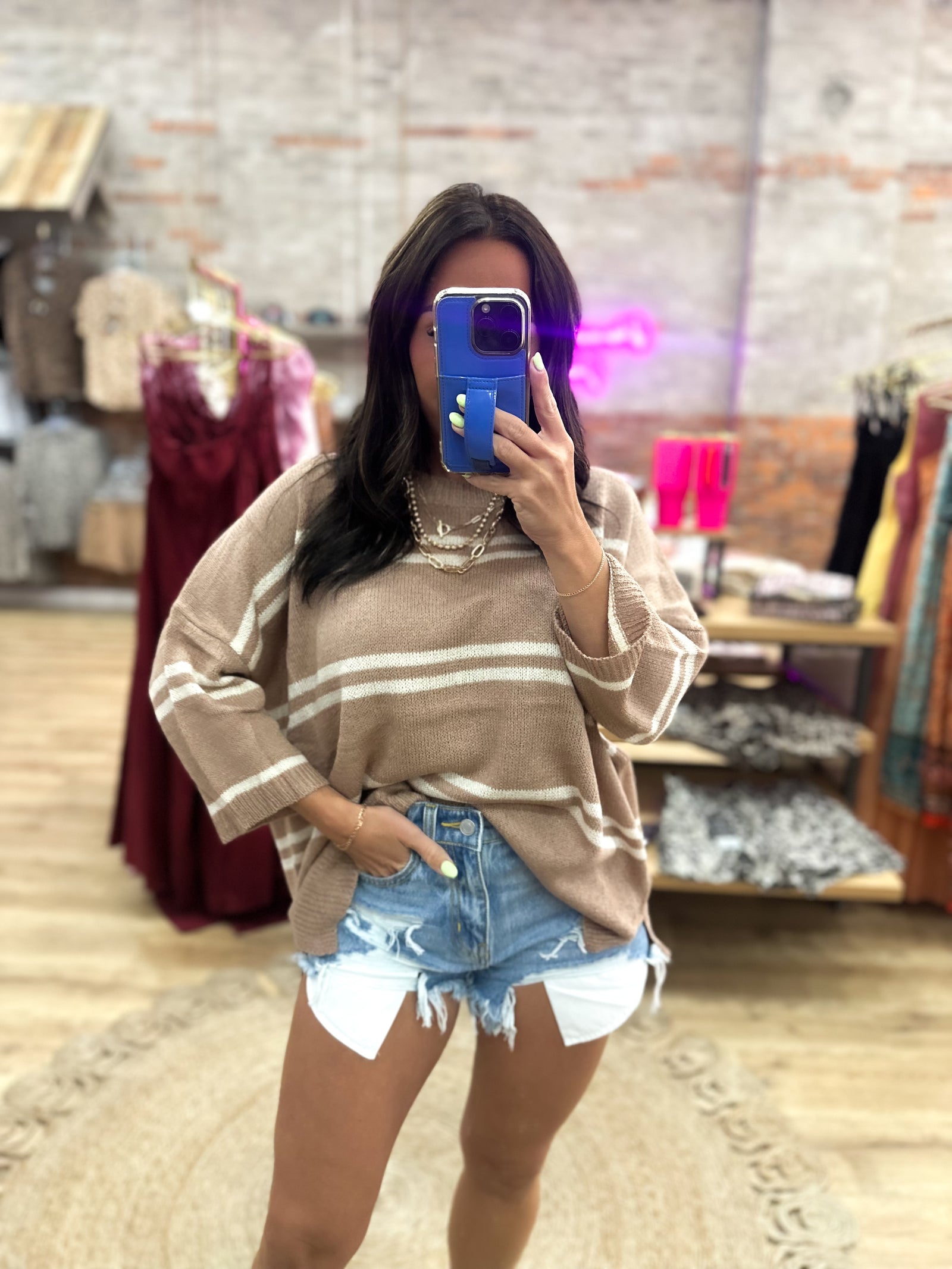 Suzanna Relaxed Fit Knit Top