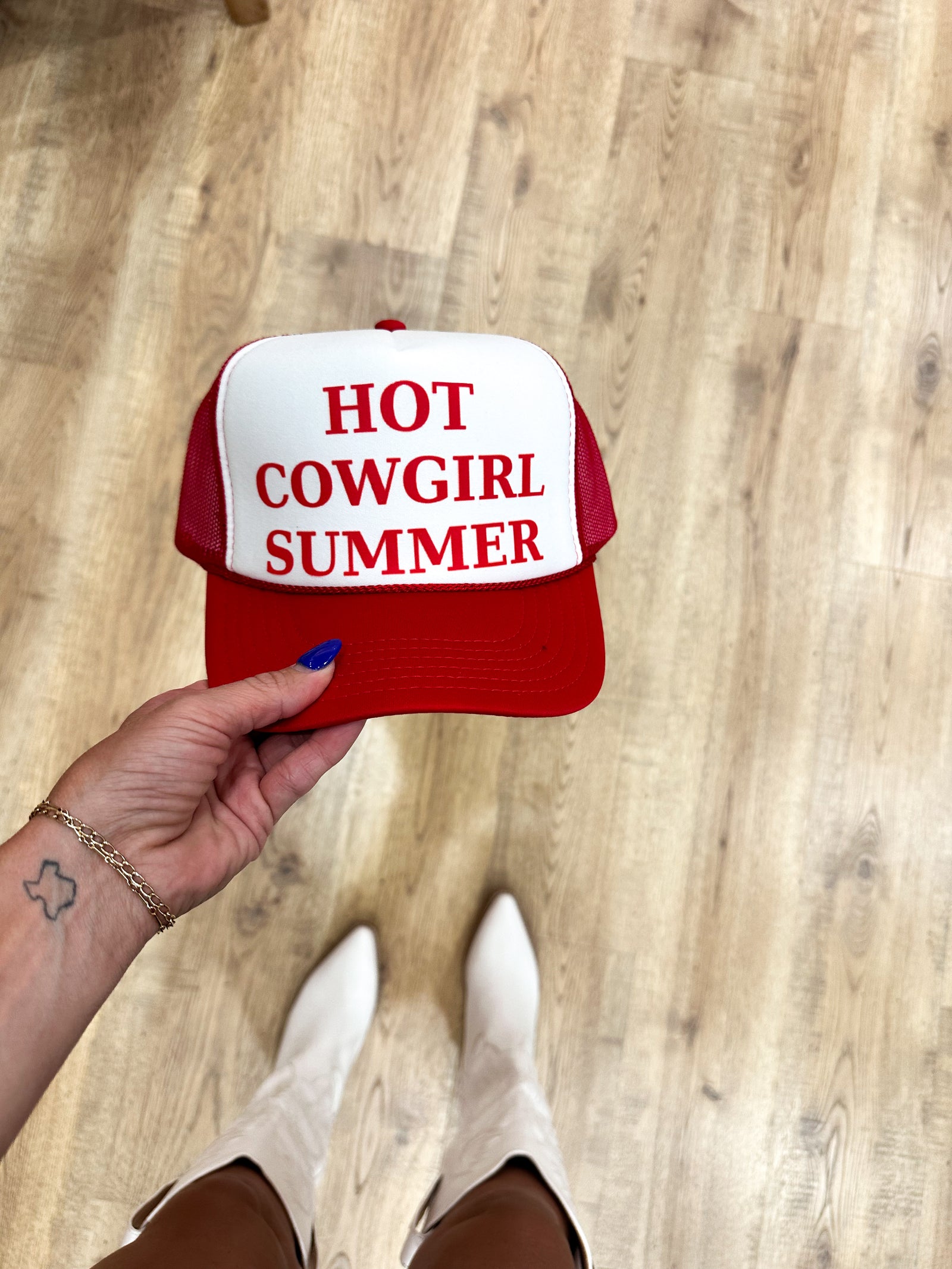 Hot Cowgirl Summer Trucker Hat