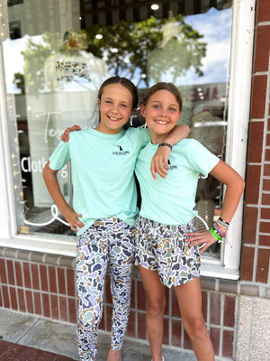 Youth Local Girl Petal Shorts - Localflage Bluff