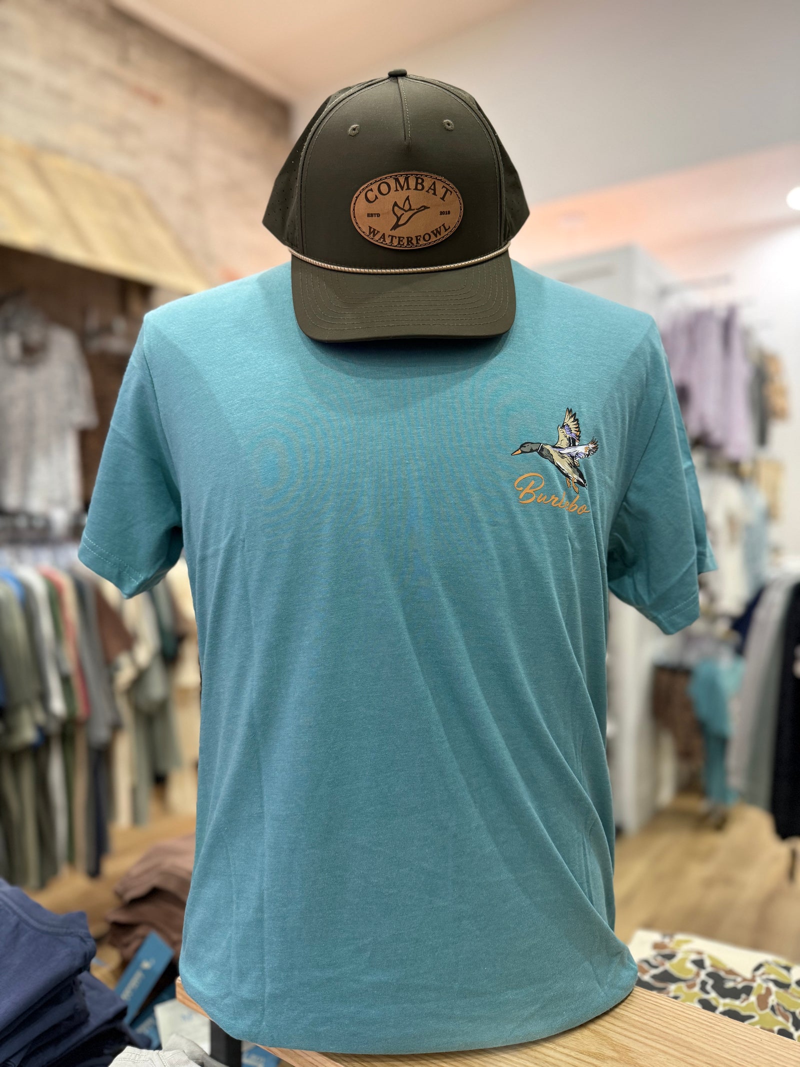 Burlebo Pintail Triangle Duck - Cyan