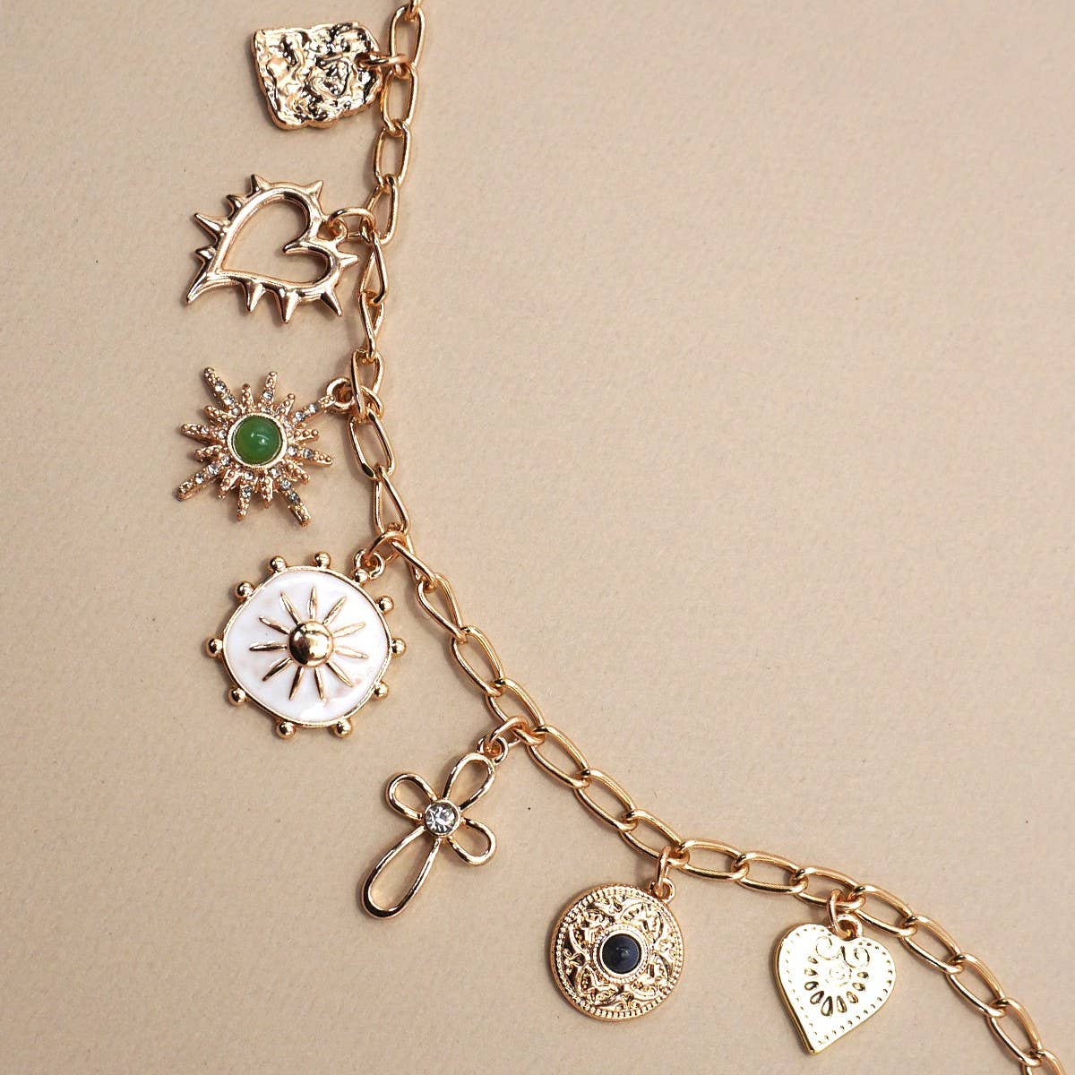 Led Me To You Charm Necklace