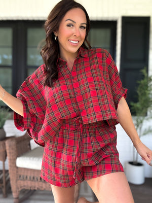 Joyce Plaid 2-piece Set