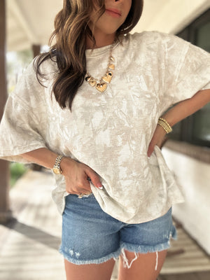 Heidi Brooke Relaxed Camo Shirt
