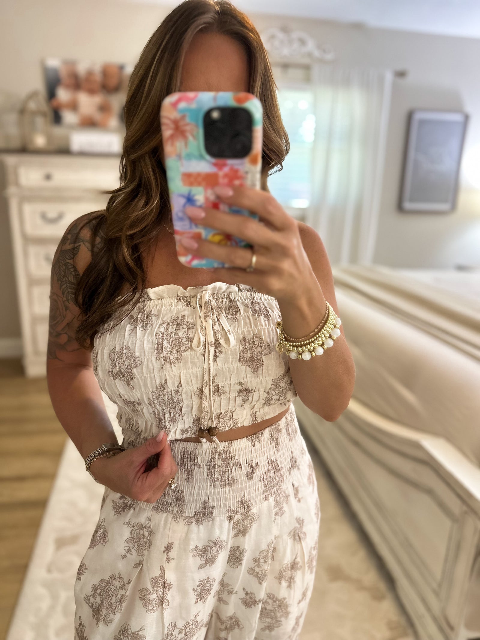 Marleigh Smocked Tube Top