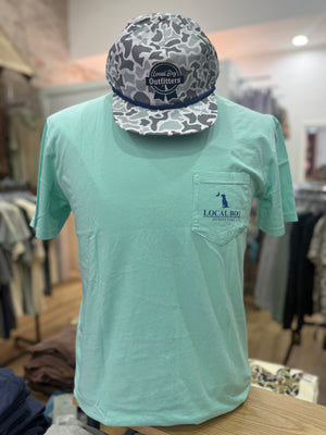 Local Boy Distressed Latte Tee