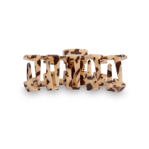 Classic Hair Clip | Large | Blonde Tortoise
