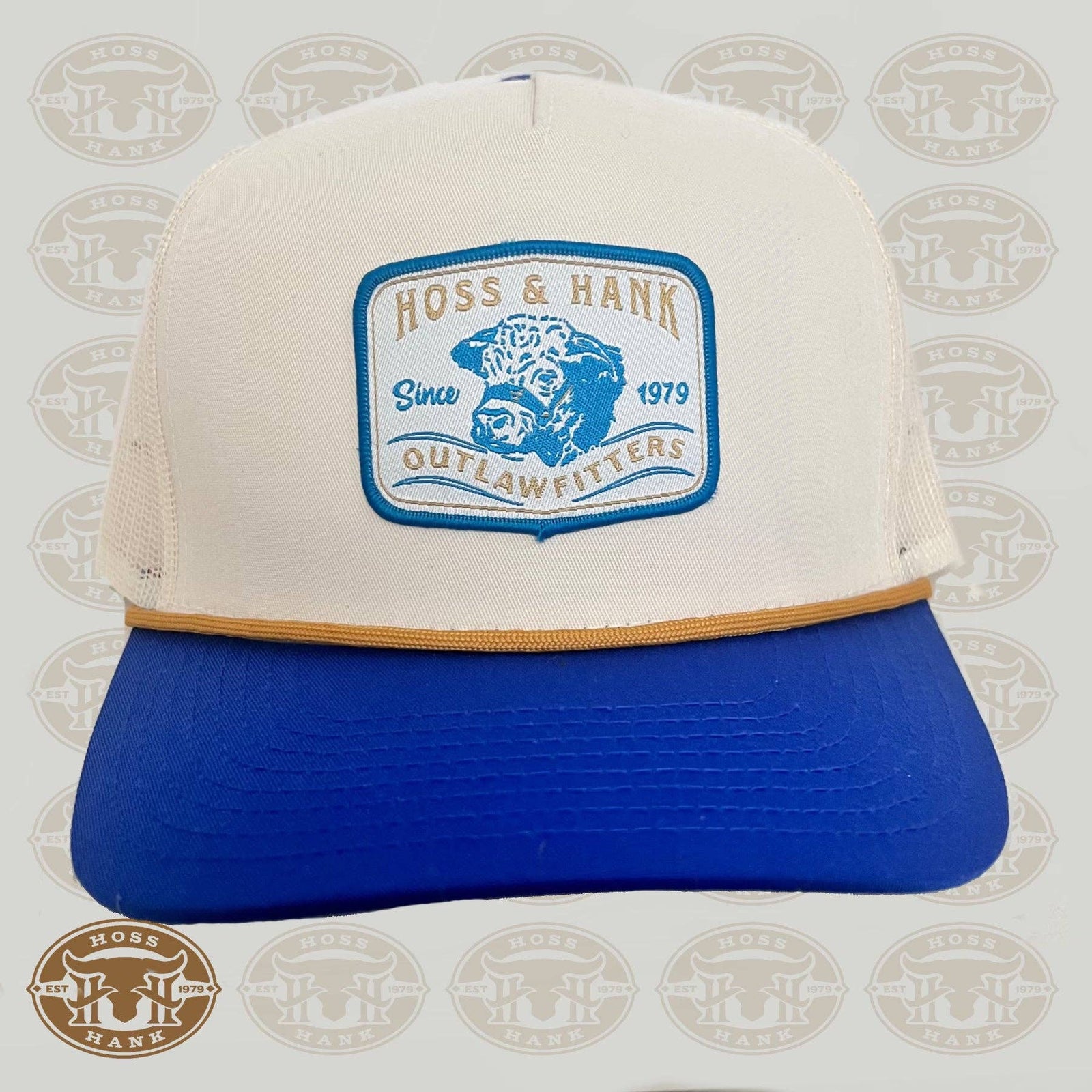 Hoss & Hank Stratford Blue Hat