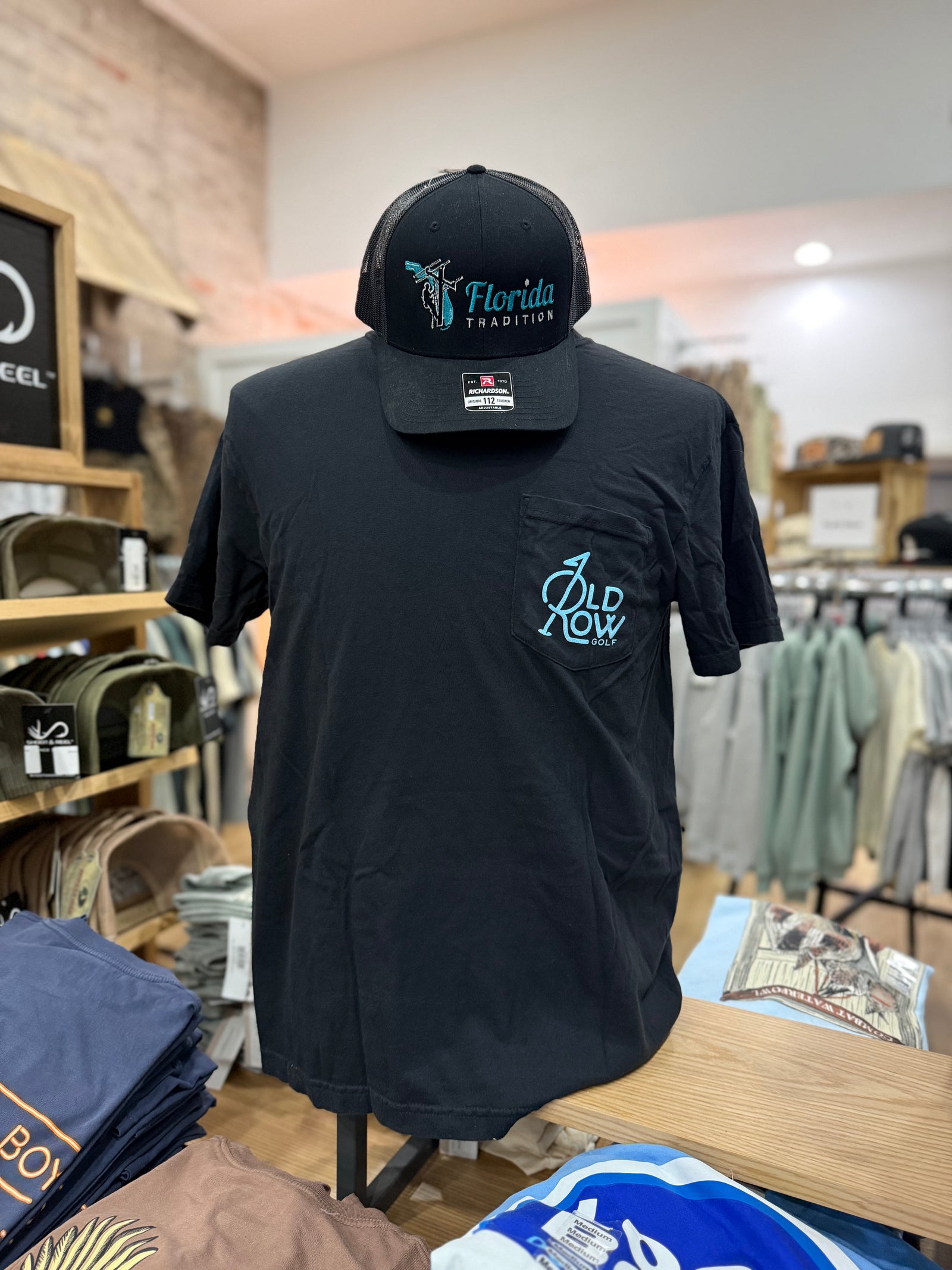 Old Row - Drinks On The Links Pocket Tee