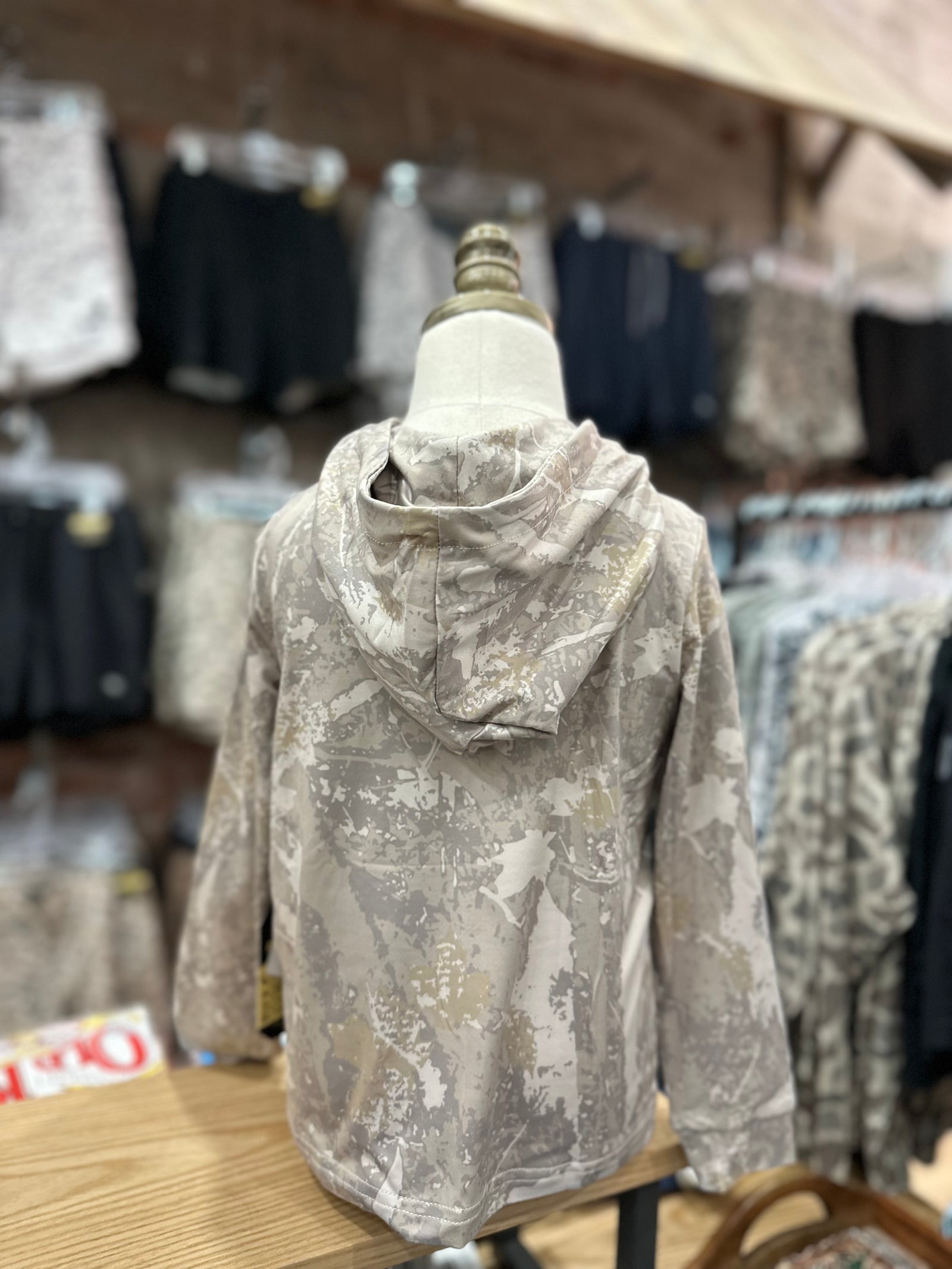 Youth Burlebo Hoodie - Drifter Camo
