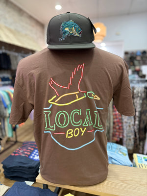 Local Boy Neon Duck Latte SS Tee