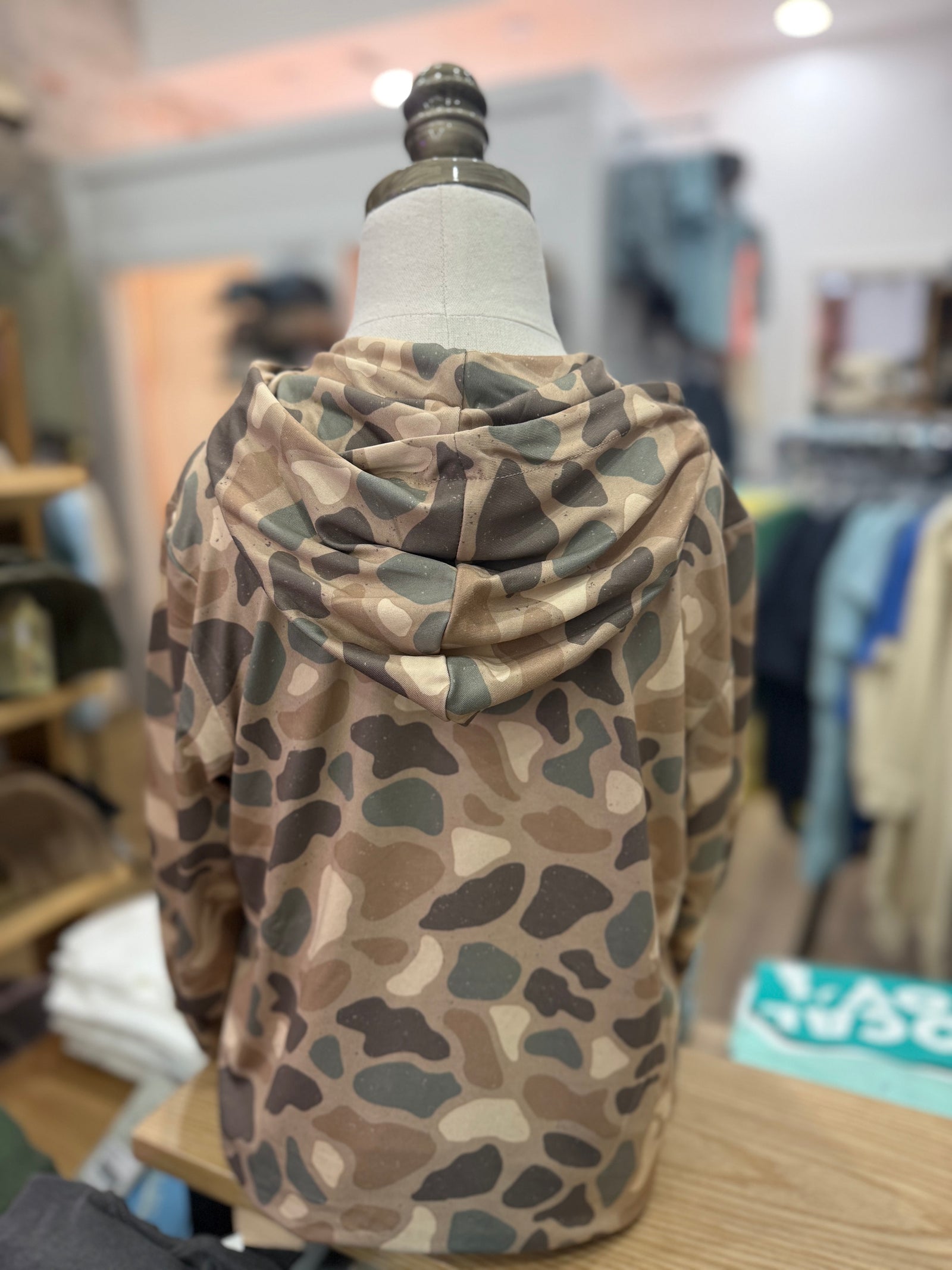 Burlebo Youth Performance Hoodie - Pintail Camo