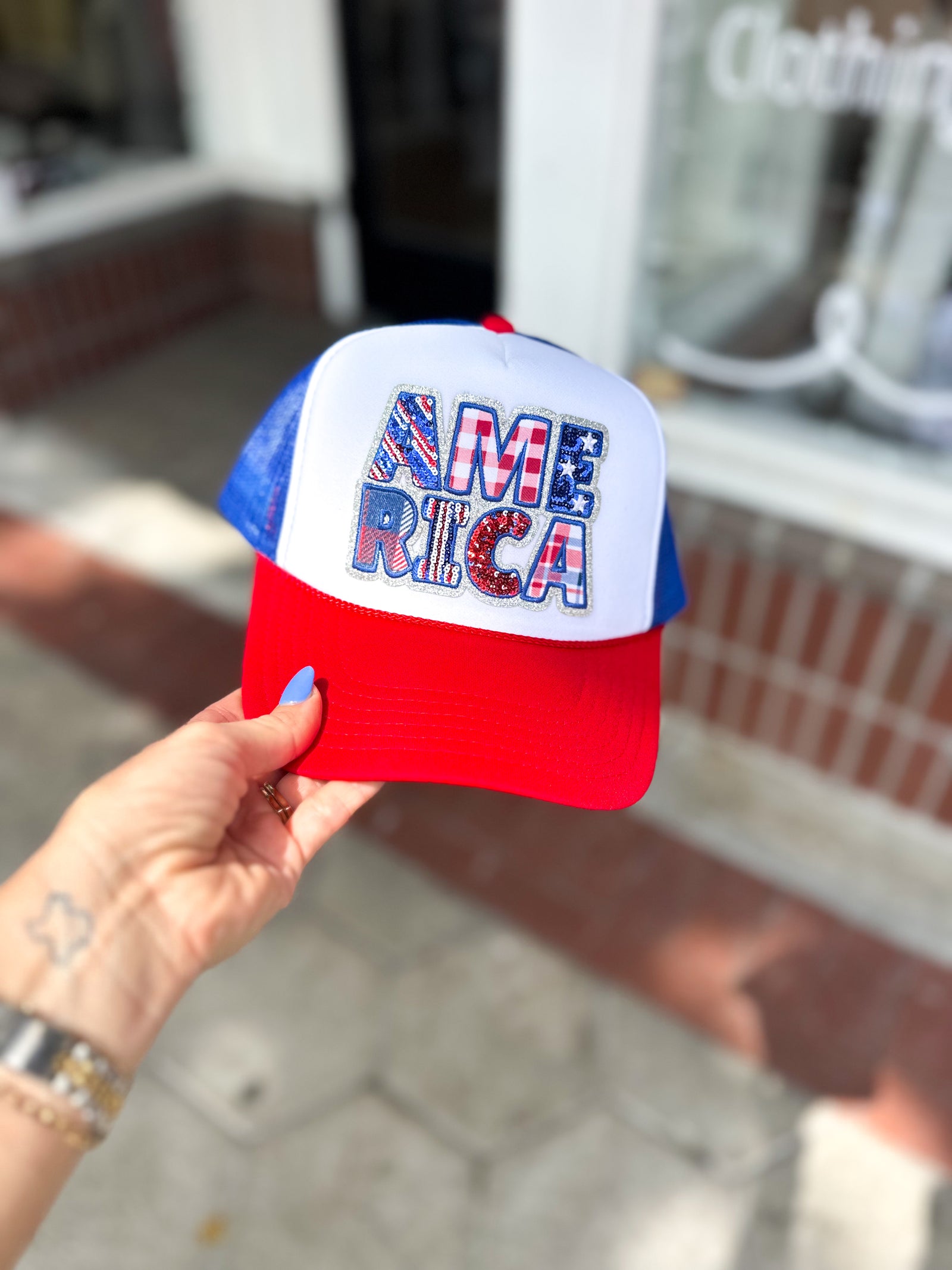 All American Babe Trucker Hat