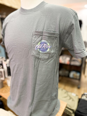 Old Row - Circle Logo Tee Grey