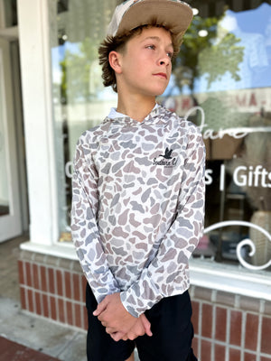 Youth Southern Cut Pro Hoodie - Desert Camo
