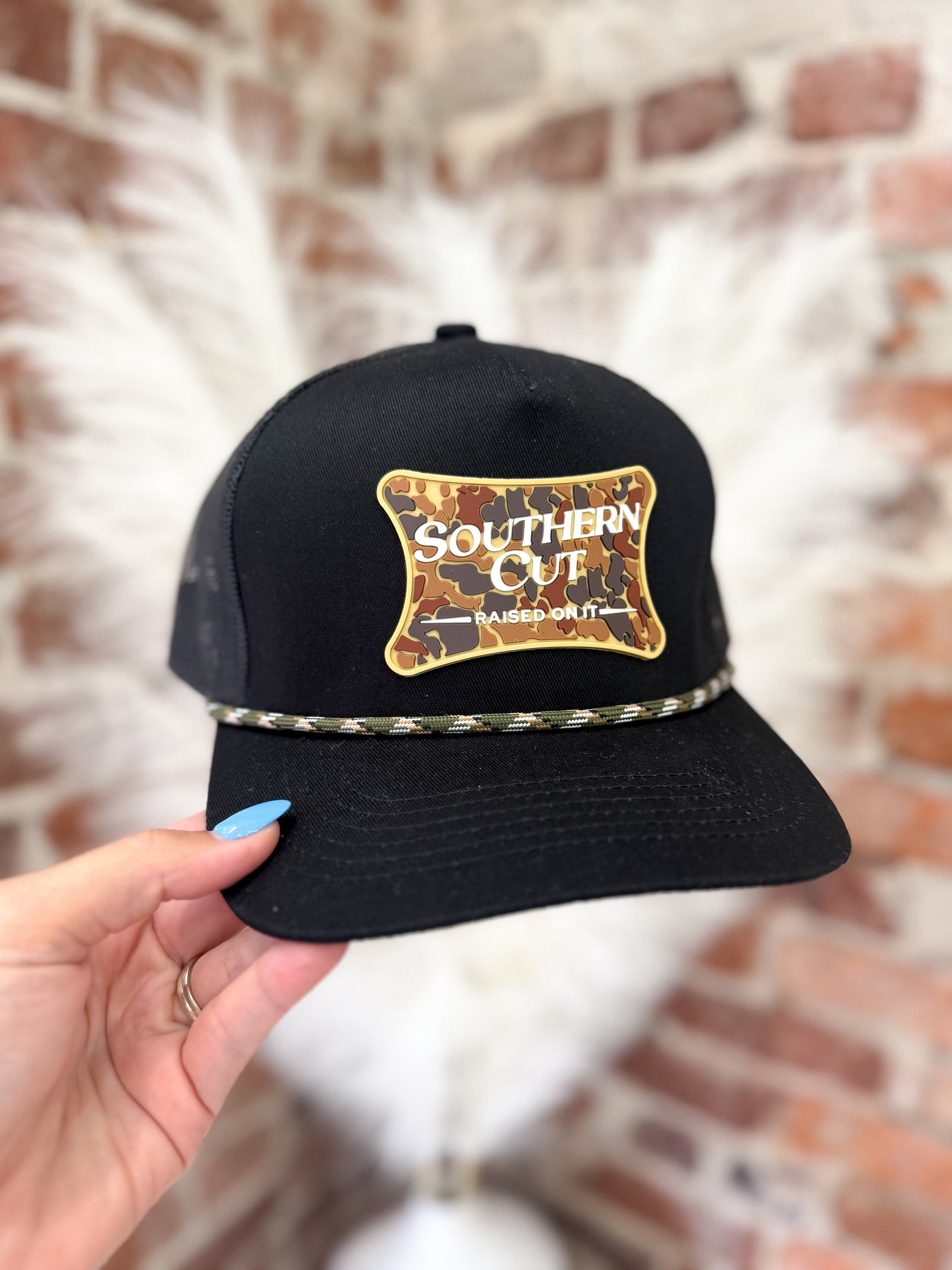Southern Cut Patch Men's Rope Hat