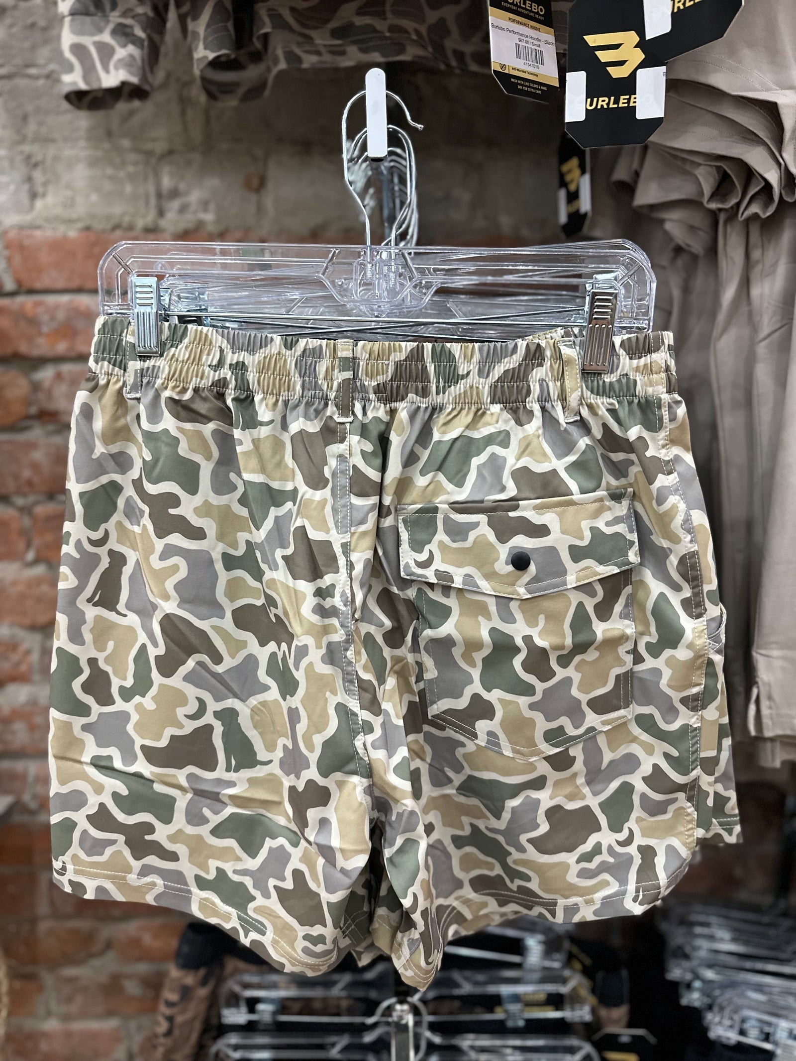 Local Boy Volley Shorts - Sand Dog & Moon Camo
