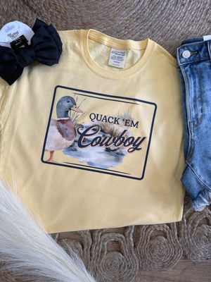Quack Em' Comfort Colors Tee