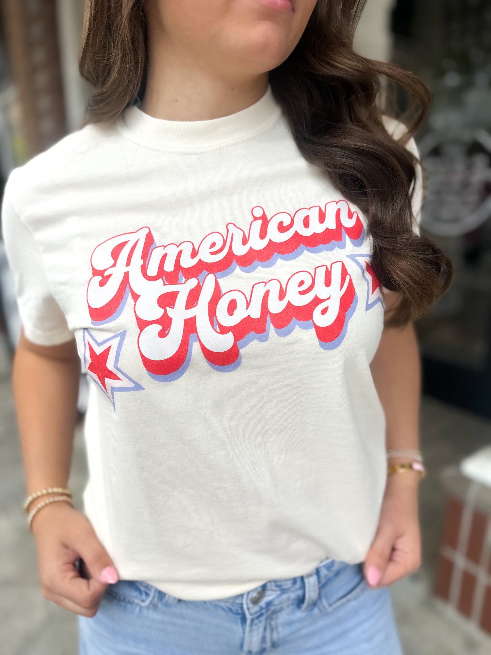 American Honey Comfort Colors Tee