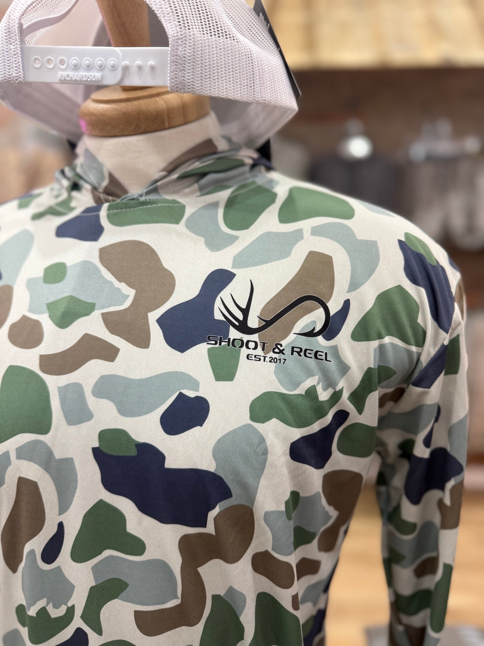 Shoot & Reel Brackish Men's Hooded Long Sleeve