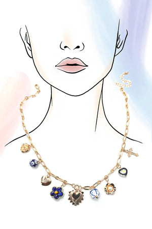 Wildflower Whisper Charm Necklace