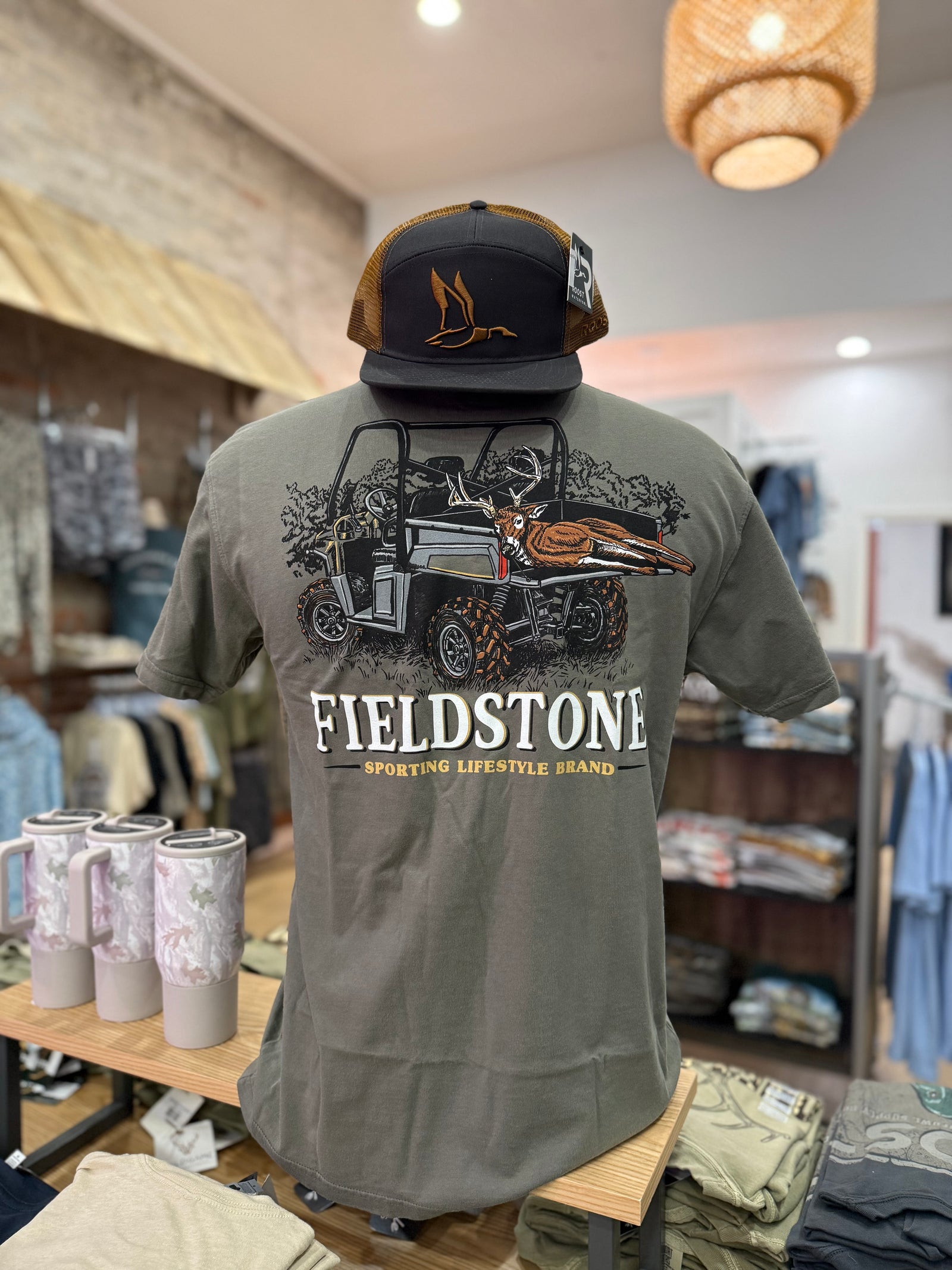 Fieldstone UTV Deer Tee - Youth & Adult